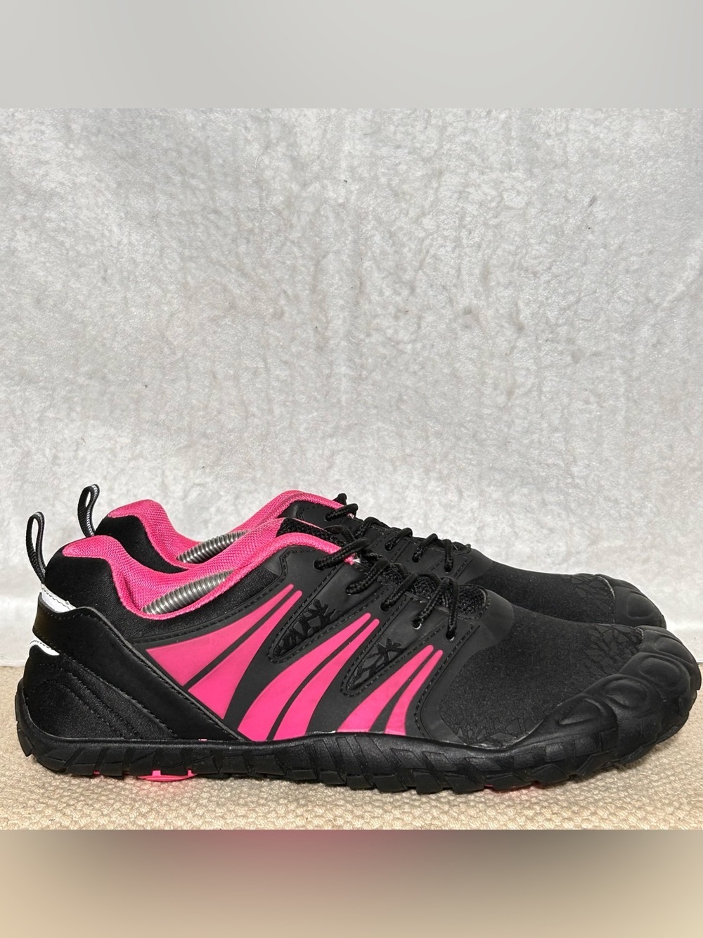 Oranginer Womens Blk Barefoot Minamalist Running/Walking Shoes SZ EU 43 US 10.5